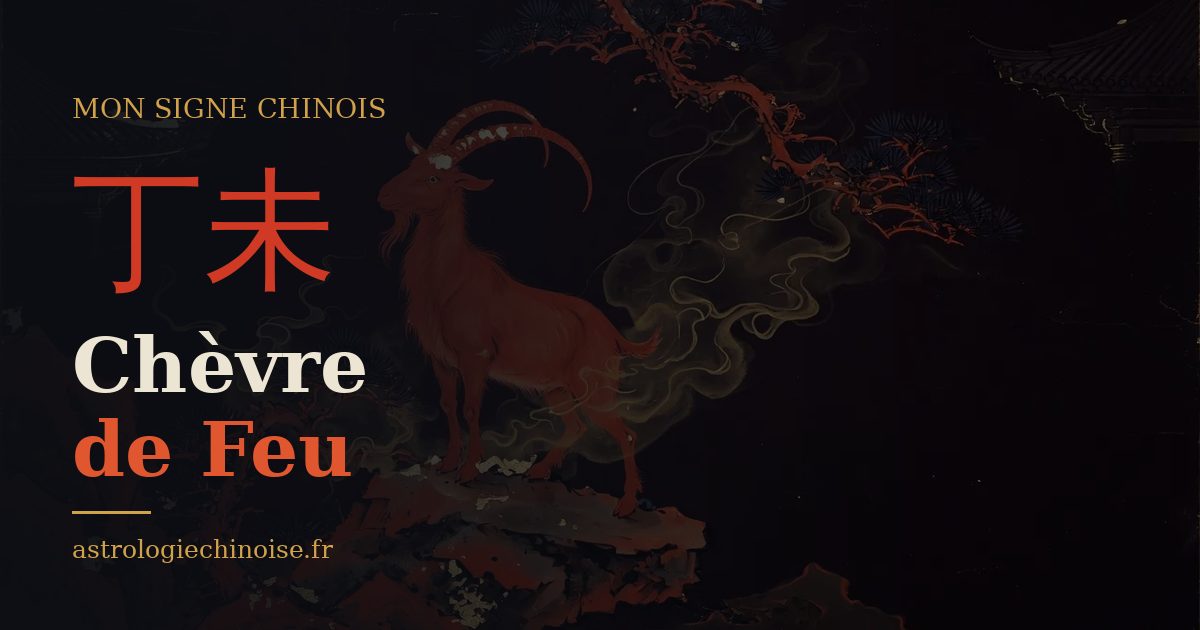 Carte de partage : Chèvre de Feu, pilier 丁未