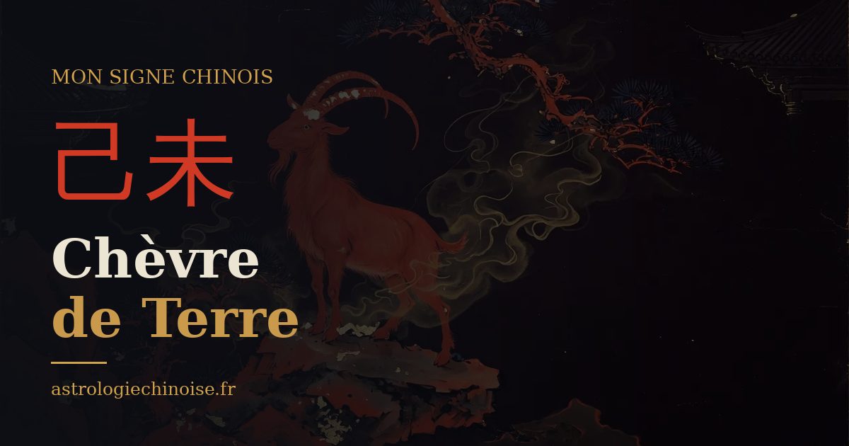 Carte de partage : Chèvre de Terre, pilier 己未