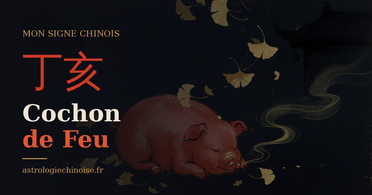 Carte de partage : Cochon de Feu, pilier 丁亥