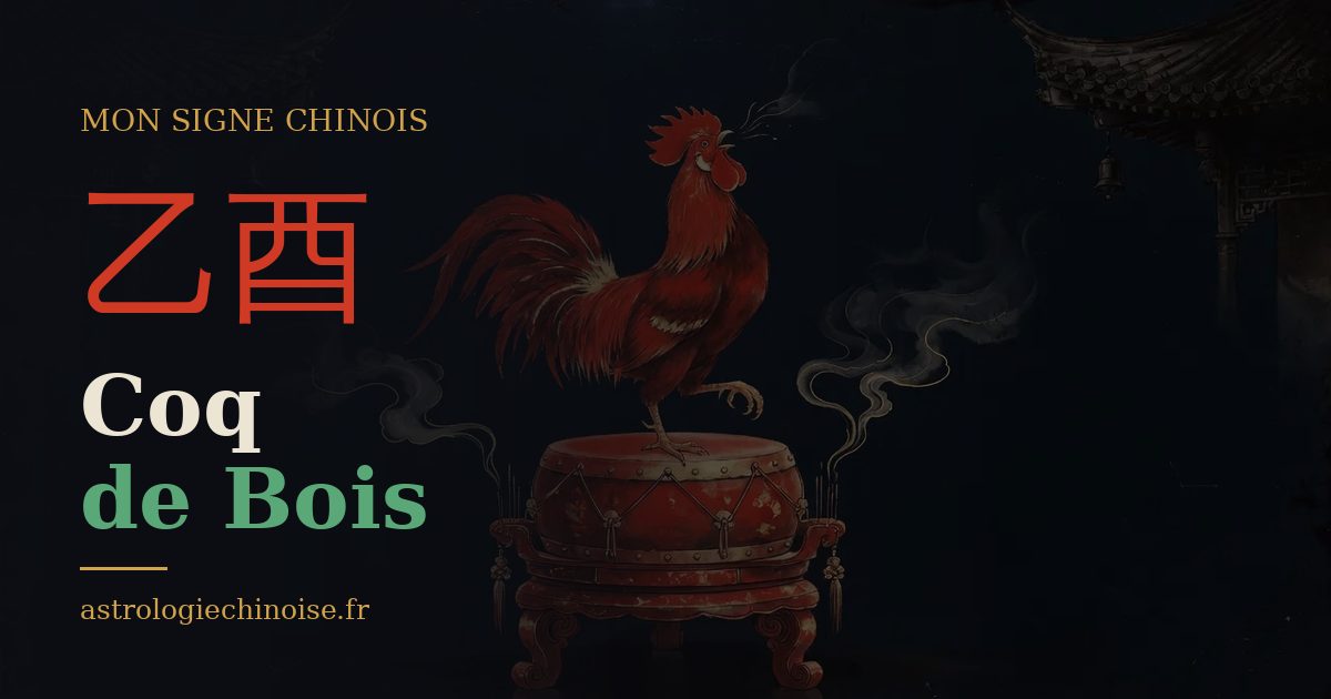 Carte de partage : Coq de Bois, pilier 乙酉