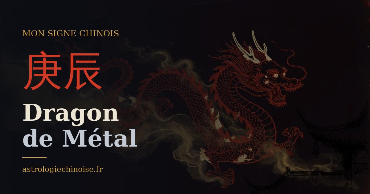 Carte de partage : Dragon de Métal, pilier 庚辰