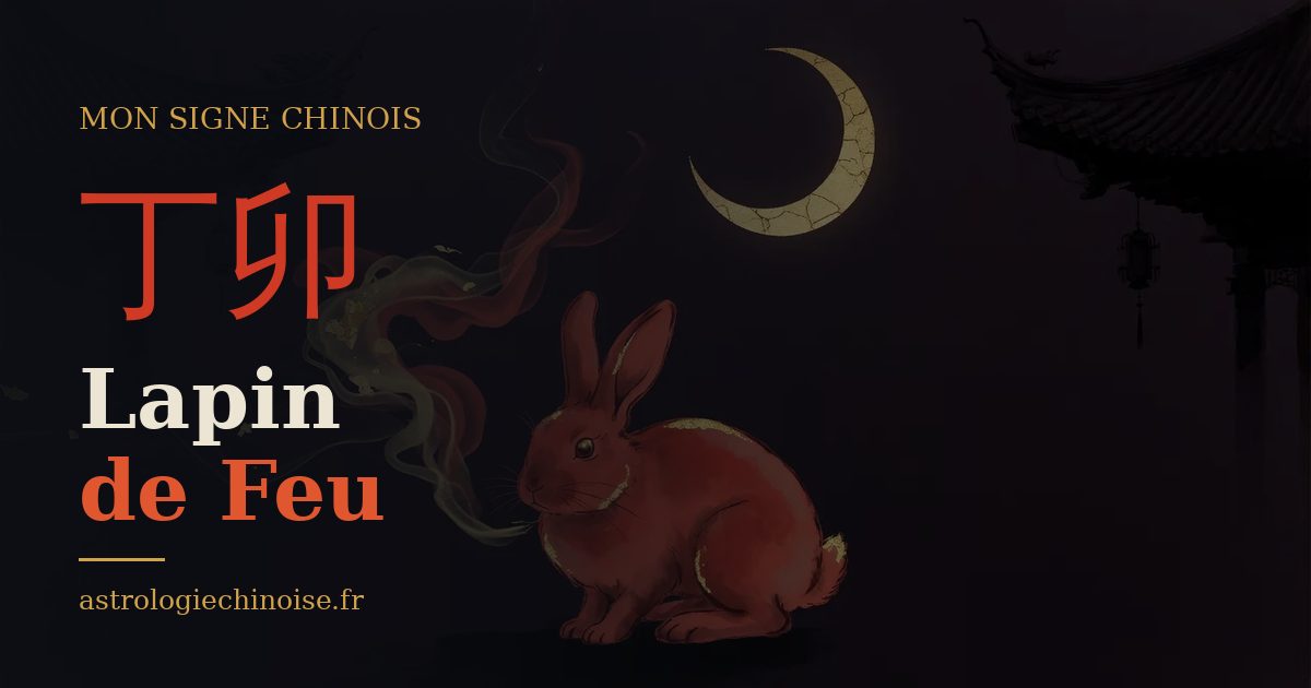 Carte de partage : Lapin de Feu, pilier 丁卯
