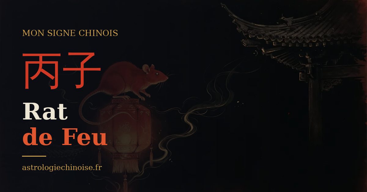 Carte de partage : Rat de Feu, pilier 丙子