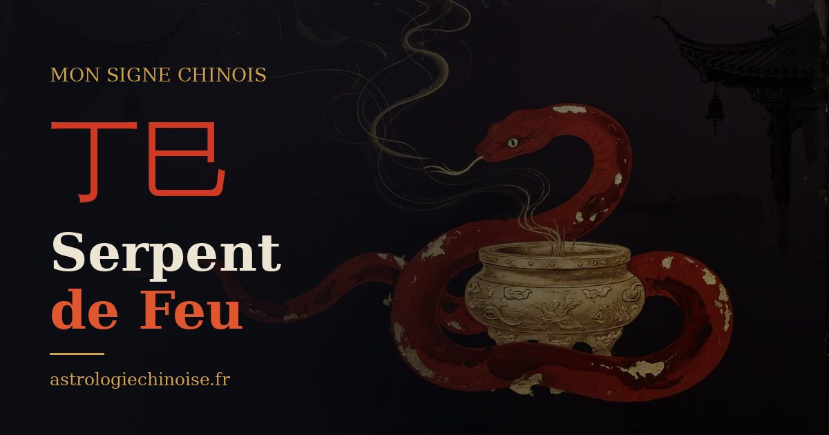 Carte de partage : Serpent de Feu, pilier 丁巳