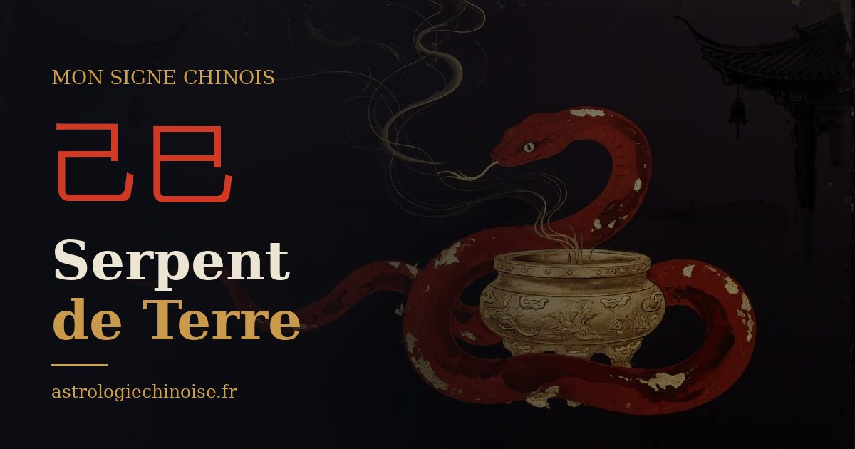 Carte de partage : Serpent de Terre, pilier 己巳